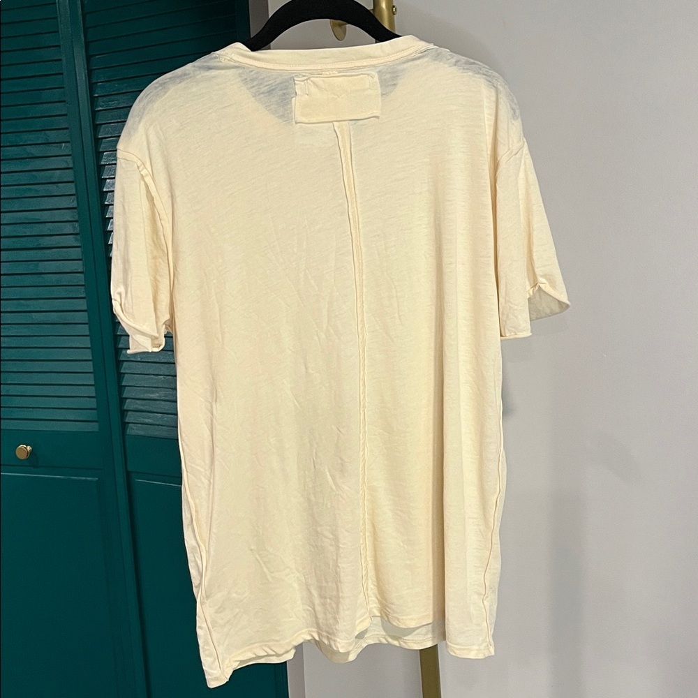 FREE PEOPLE NWT Vella Tee / White Swan - small - Picture 11 of 11